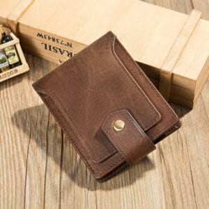 Full Grain Cowhide Leather Man Real Leather Wallet Article: WLT-ML029