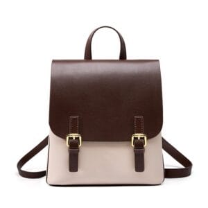 High Quality Women Vintage Full Grain Cowhide Leather Office Laptop College Backpack Article: BPKW-FL003