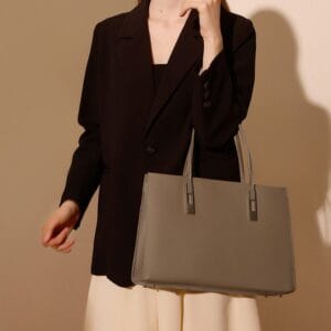 Tote Bag for Women Large Shoulder Handbag Work Full Grain Cowhide Leather Article: HT-FL002