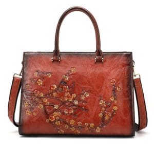 Tote Bag for Women Large Shoulder Handbag Work Full Grain Cowhide Leather Article: HT-FL016