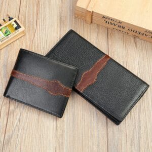 Full Grain Cowhide Leather Man Real Leather Wallet Article: WLT-ML019
