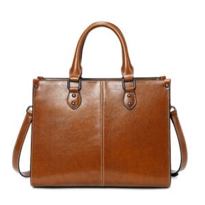 Tote Bag for Women Large Shoulder Handbag Work Full Grain Cowhide Leather Article: HT-FL013