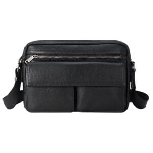 Full Grain Cowhide Leather Handmade Men Messenger Crossbody Satchel Bag Article: SCB-ML005