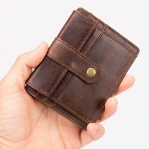 Full Grain Cowhide Leather Man Real Leather Wallet Article: WLT-ML030