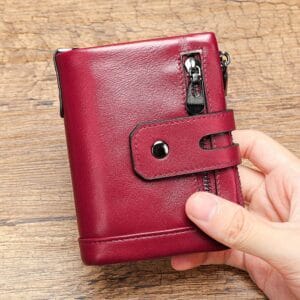 Full Grain Cowhide Leather Man Real Leather Wallet Article: WLT-ML018