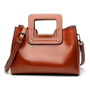 Tote Bag for Women Large Shoulder Handbag Work Full Grain Cowhide Leather Article: HT-FL003