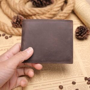 Full Grain Cowhide Leather Man Real Leather Wallet Article: WLT-ML024