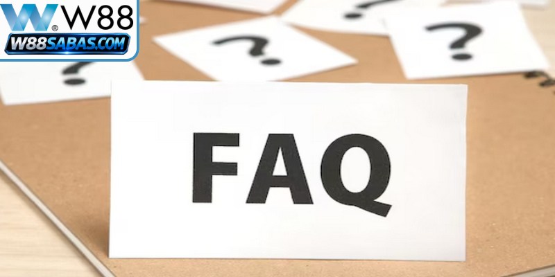 FAQ liên quan đến điều khoản sử dụng W88 