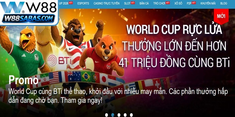 Tổng đài hỗ trợ kích hoạt khuyến mãi W88 hướng tới World Cup 2026 miễn phí