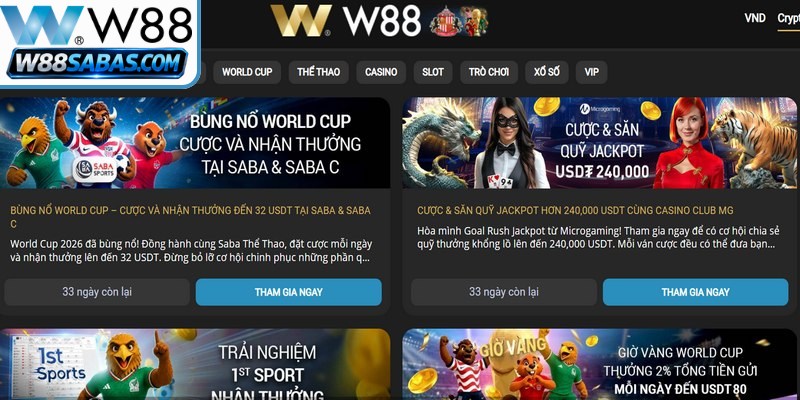 Khuyến mãi W88 được xây dựng nhằm đáp ứng nhu cầu của nhiều nhóm người 