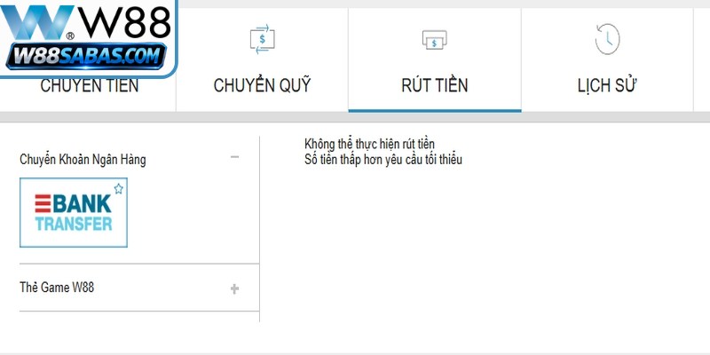 Hệ thống tổng đài hỗ trợ sự cố rút tiền W88 trên Apps liên tục