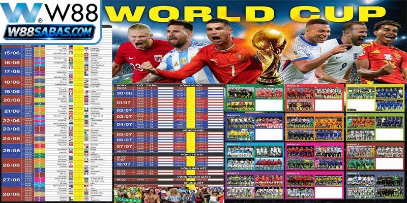 Ứng dụng di động cập nhật thông tin về cơn sốt World Cup 2026 liên tục