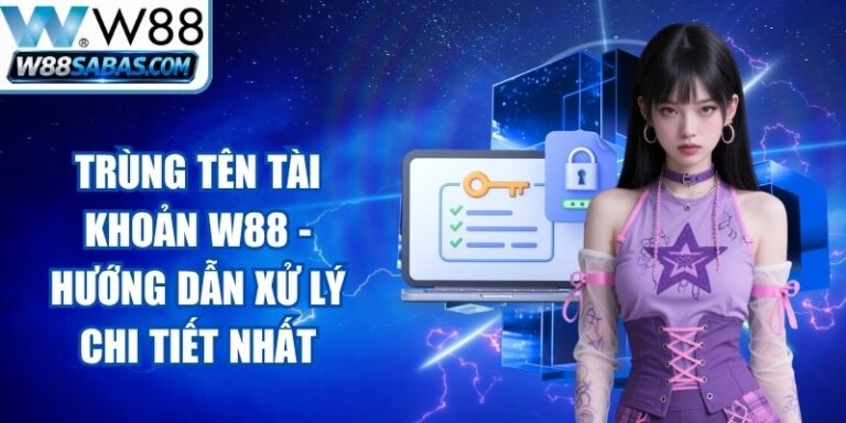 Trùng Tên Tài Khoản W88