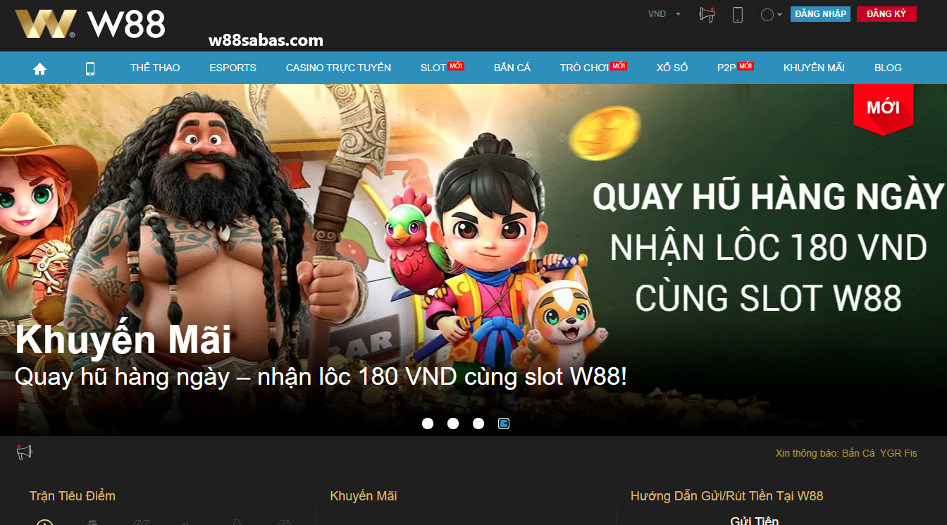 w88 luon khang dinh vi the so 1
